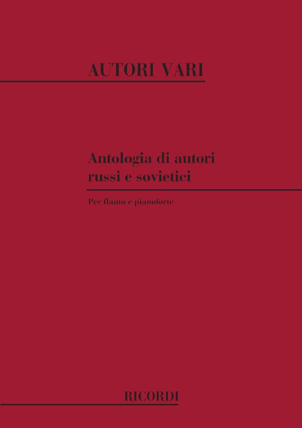 Antologia Di Autori Russi E Sovietici - Fascicolo I - Per Flauto E Pianoforte - příčná flétna aklavír